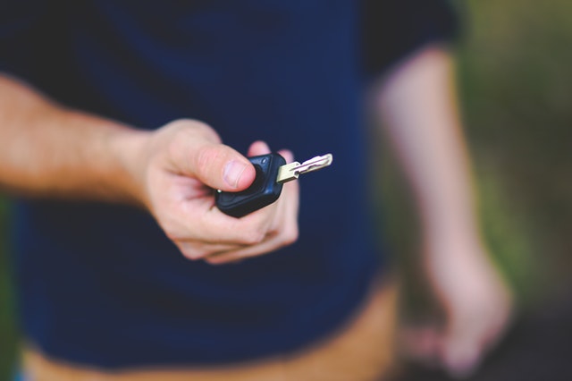 Transponder car key